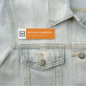 Custom Business Logo Basic Medewerker Personeel Si Naamplaatje (In situ)