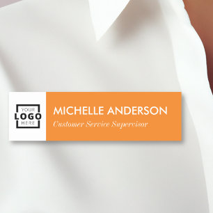 Custom Business Logo Basic Medewerker Personeel Si Naamplaatje