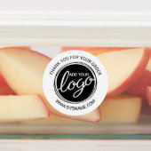 Custom Business Logo Bedankt Labels (Aangebracht)
