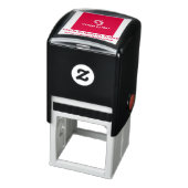 Custom Business Logo & Bedrijf-website Naam Design Zelfinktende Stempel (Product)