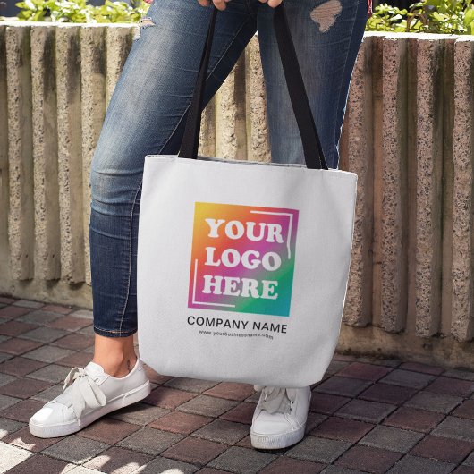 Custom Business Logo, Bedrijfsbedrijf Tote Bag