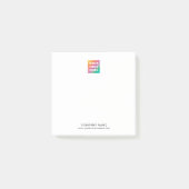 Custom Business Logo, Bedrijfswebsite Promotie Post-it® Notes (Voorkant)