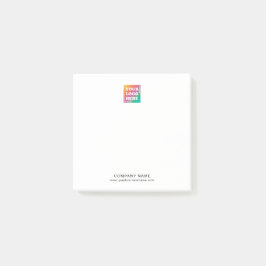 Custom Business Logo, Bedrijfswebsite Promotie Post-it® Notes