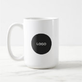 Custom Business Logo Branded Coffee Koffiemok (Links)