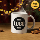 Custom Business Logo Branded Coffee Mok – Perfect