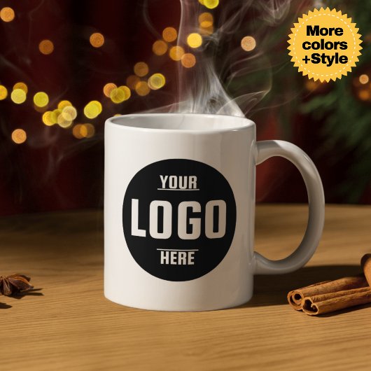 Custom Business Logo Branded Coffee Mok – Perfect