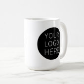 Custom Business Logo Branded Coffee Mug Koffiemok (Voorkant rechts)