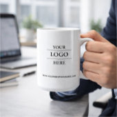 Custom Business Logo Branded  Koffiemok