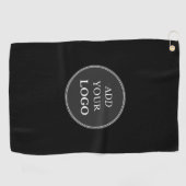 Custom Business Logo Branded Modern Golfhanddoek (Horizontaal)