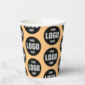 Custom Business Logo Branded Paper Cups – Sinaasap Papieren Bekers (Links)