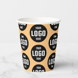 Custom Business Logo Branded Paper Cups – Sinaasap Papieren Bekers