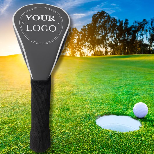 Custom Business Logo Branded Promotionele Grijs Golfheadcover