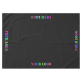 Custom Business Logo Branded Tafelkleed Voorbeeld (Voorkant (Horizontaal))