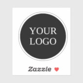 Custom Business Logo Branded Water Bottle Sticker (Vel)