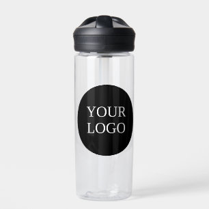 Custom Business Logo Branded Water Bottle Sticker Waterfles