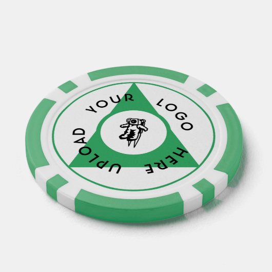 Custom Business Logo Branding Sjabloon Poker Chips (Enkel)