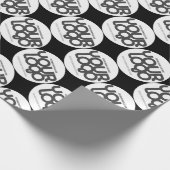 Custom Business Logo  Cadeaupapier (Hoek)