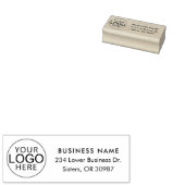 Custom Business Logo Cashiers Kantoor Custom Rubberstempel (Gestempeld)