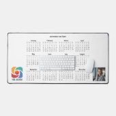 Custom Business Logo Company 2026 Calendar Bureaumat (Keyboard & Muis)
