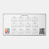 Custom Business Logo Company 2026 Calendar Bureaumat (Voorkant)