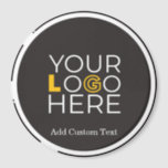 Custom Business Logo Company 3 inch ronde magneet<br><div class="desc">Custom Business Logo Company 3 inch ronde magneet</div>