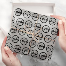 Custom Business Logo Company Branded Grey