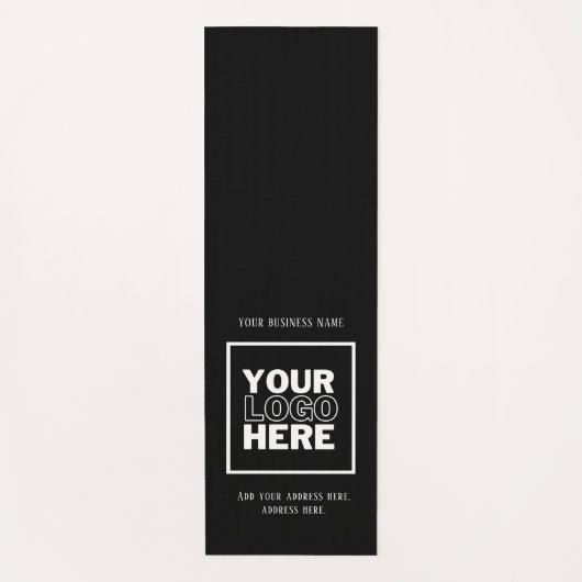 Custom Business Logo Company Branded Yoga Mat (Voorkant)