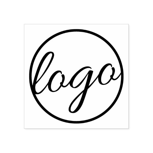 Custom Business Logo Company Branding Rubberstempel (Afrduk)