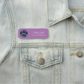 Custom Business Logo Company Conference Events Naamplaatje (In situ)