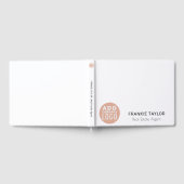 Custom Business Logo Company Custom Gastenboek (Volledig)