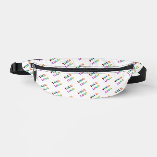 Custom Business Logo Company Fanny Pack uw kleur Heuptasje (Voorkant)