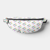 Custom Business Logo Company Fanny Pack uw kleur Heuptasje (Liggend)