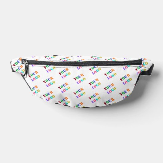 Custom Business Logo Company Fanny Pack uw kleur Heuptasje (Liggend)