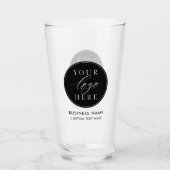 Custom Business Logo Company Glas (Voorkant)