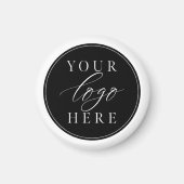 Custom Business Logo Company Magneet (Voorkant)