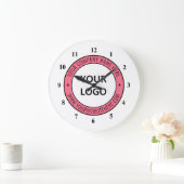 Custom Business Logo Company Stamp Personalized - Grote Klok (Huis)