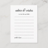 Custom Business Logo Corporate Company Modern Cool Advieskaart (Voorkant)