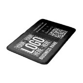 Custom Business Logo Corporate Company Modern Cool Badmat (Gekanteld)