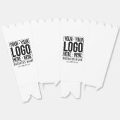 Custom Business Logo Corporate Company Modern Cool Bedankdoosjes (Ongevouwen)