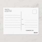 Custom Business Logo Corporate Company Modern Cool Briefkaart (Achterkant)