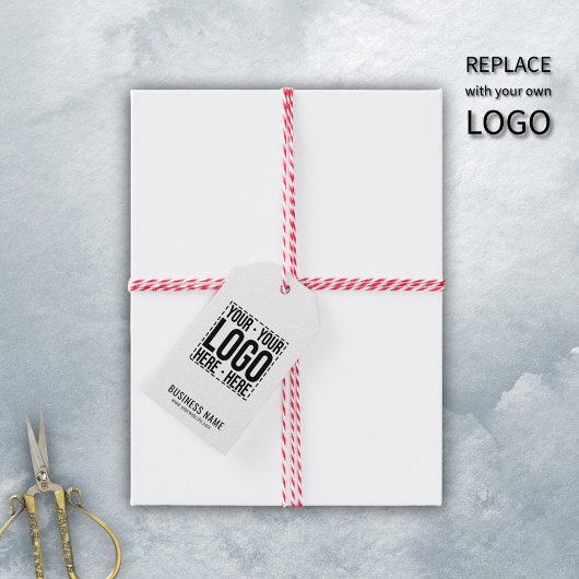 Custom Business Logo Corporate Company Modern Cool Cadeaulabel