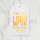 Custom Business Logo Corporate Company Modern Cool Cadeaulabels (Voorkant)