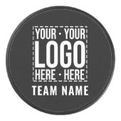 Custom Business Logo Corporate Company Modern Cool Hockey Puck (Voorkant)