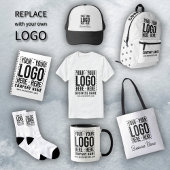 Custom Business Logo Corporate Company Modern Cool Keramische Knop