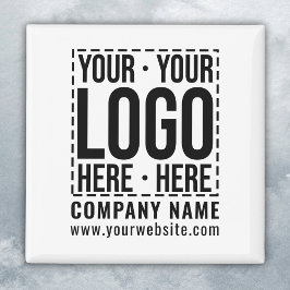 Custom Business Logo Corporate Company Modern Cool Magneet