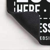 Custom Business Logo Corporate Company Modern Cool Muismat (Hoek)