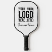 Custom Business Logo Corporate Company Modern Cool Pickleball Paddle (Voorkant)