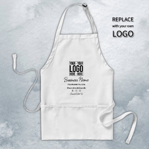 Custom Business Logo Corporate Company Modern Cool Standaard Schort