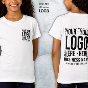 Custom Business Logo Corporate Company Modern Cool T-shirt