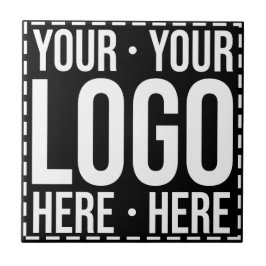 Custom Business Logo Corporate Company Modern Cool Tegeltje